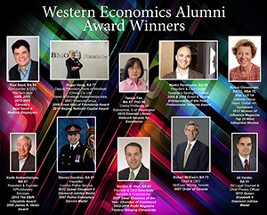 Western Economics Alumni Award Winners